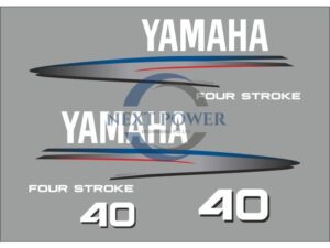Yamaha 40 HP 2002-2006 Sticker Set