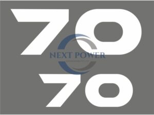 Yamaha 70 HP 1998-2006 Sticker