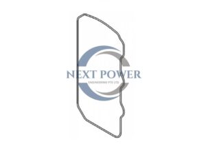 Yamaha / Mercury / Parsun Valve Cover Seal (67C-11356-00 / 6BG-11356-00, 25-893898, 854341, 893898)